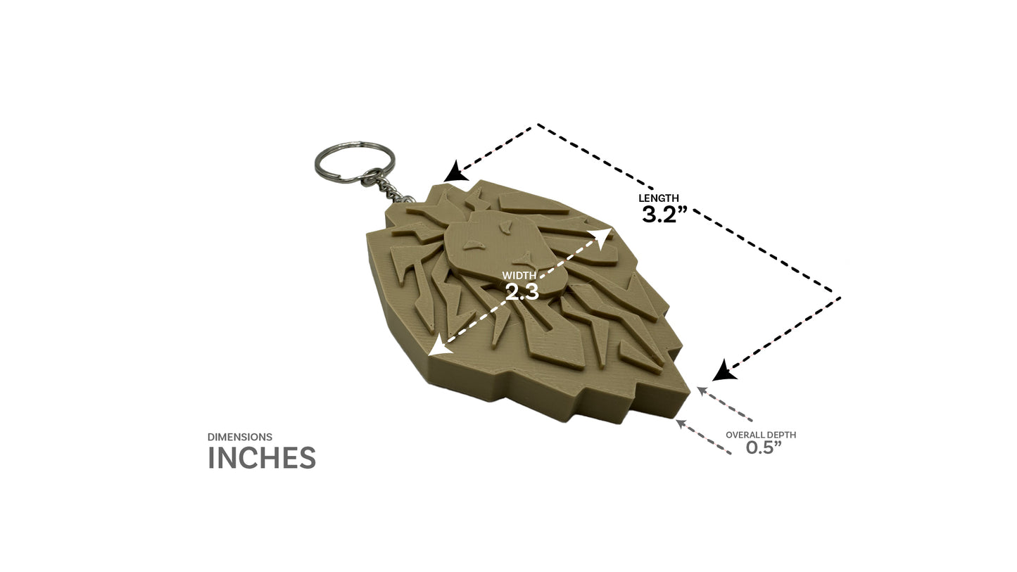 Lion of Judah Keychain