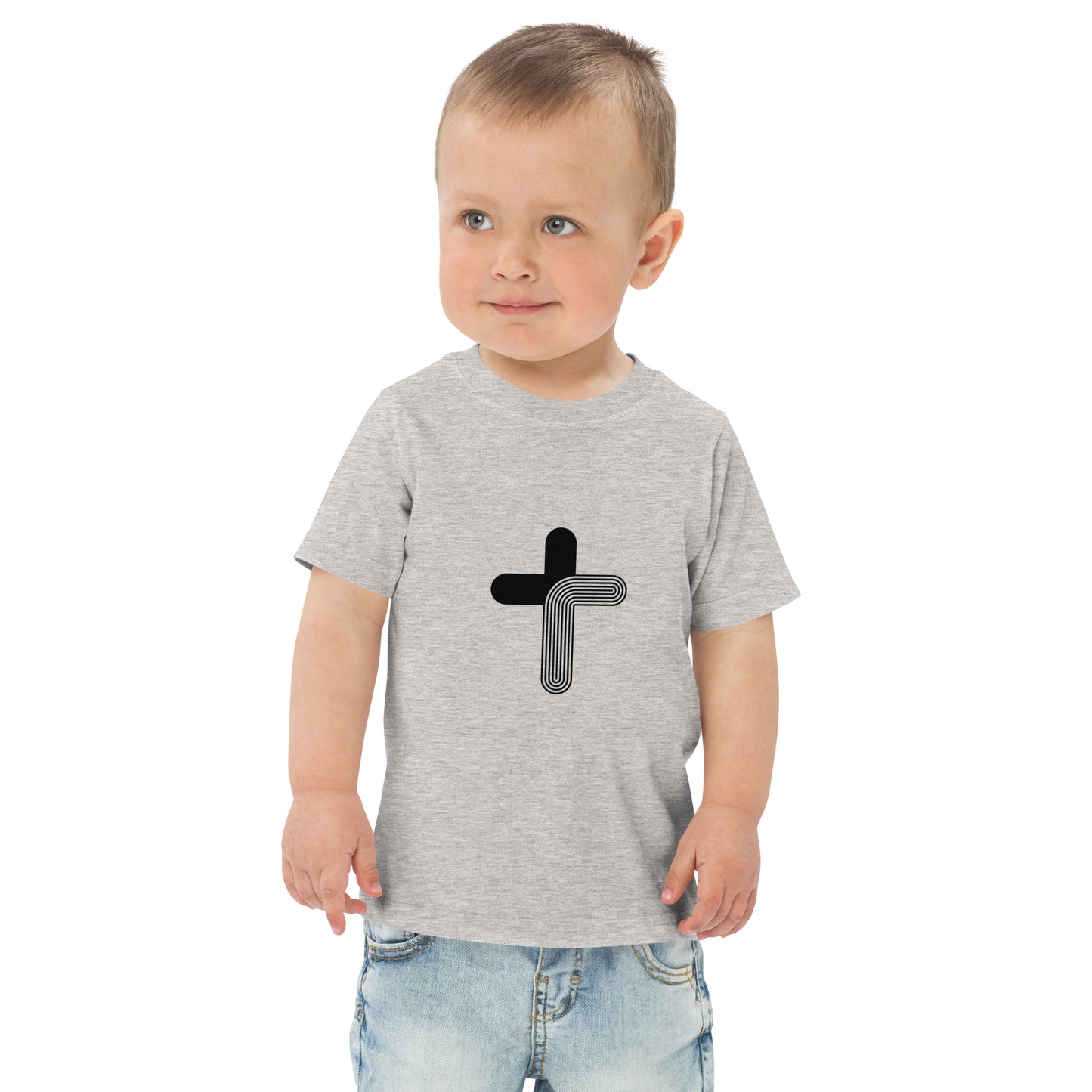 Modern Abstract Cross Toddler t-shirt