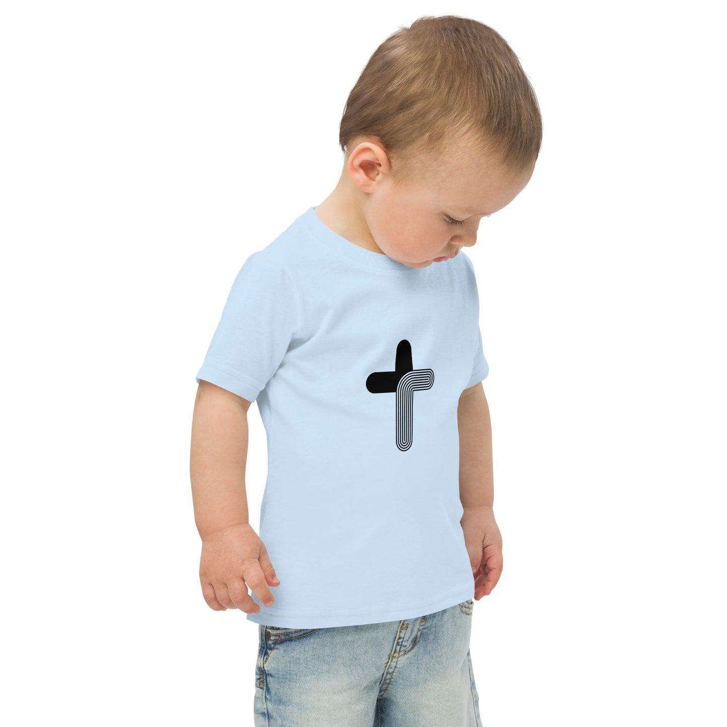 Modern Abstract Cross Toddler t-shirt