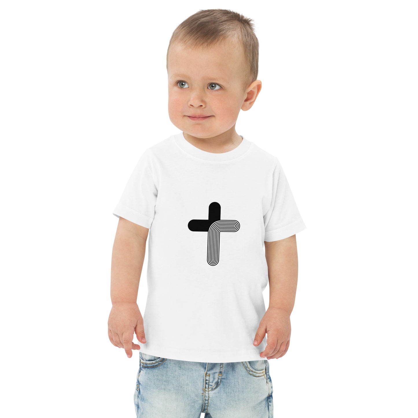 Modern Abstract Cross Toddler t-shirt