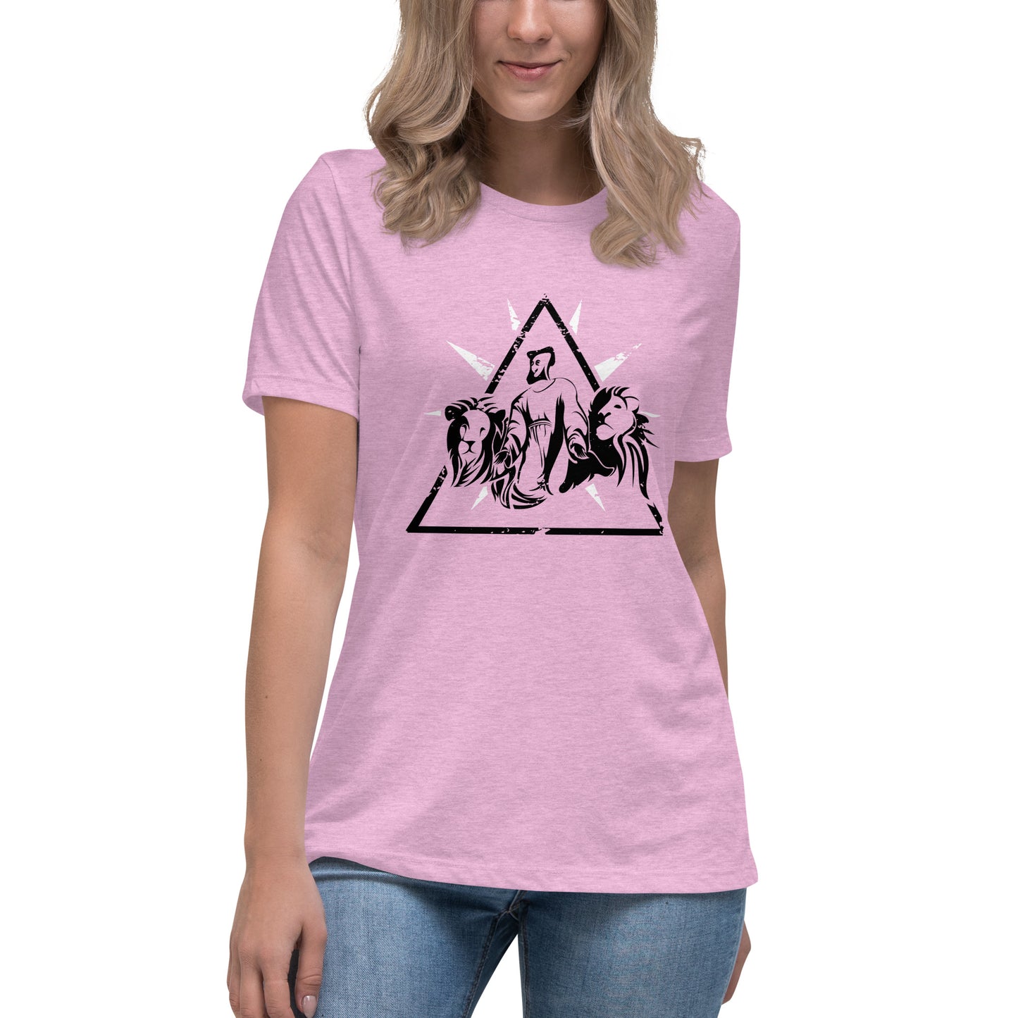 Daniel and the Lions' Den Women's Relaxed T-Shirt
