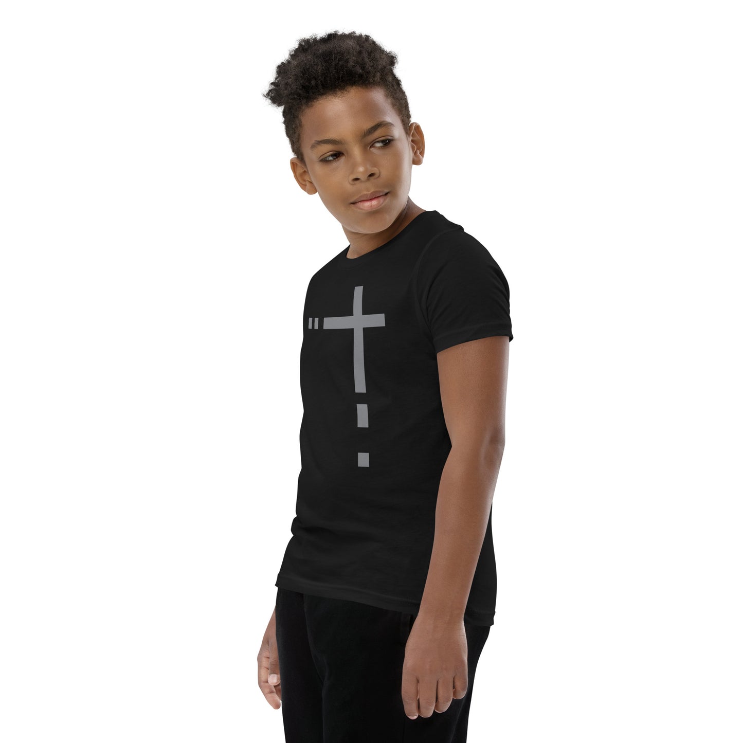 Minimalist Cross Youth T-Shirt