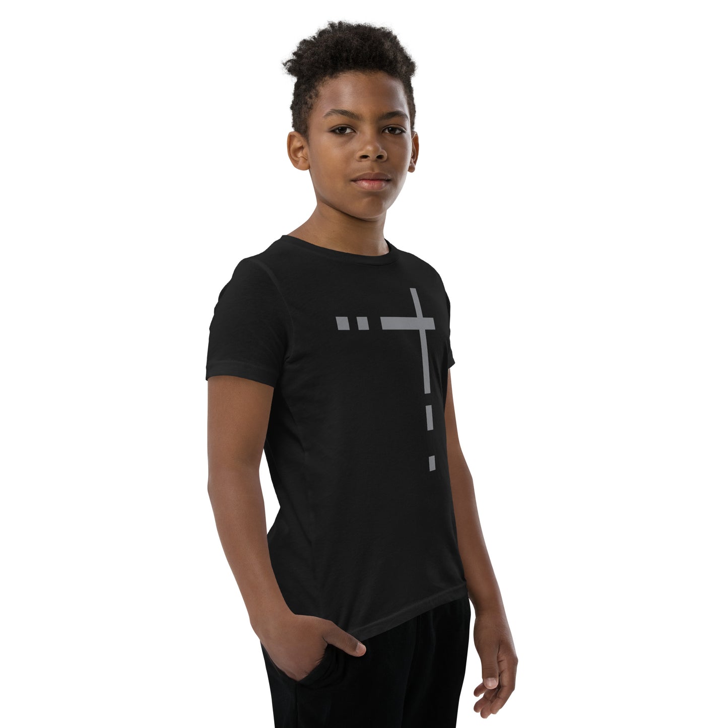 Minimalist Cross Youth T-Shirt