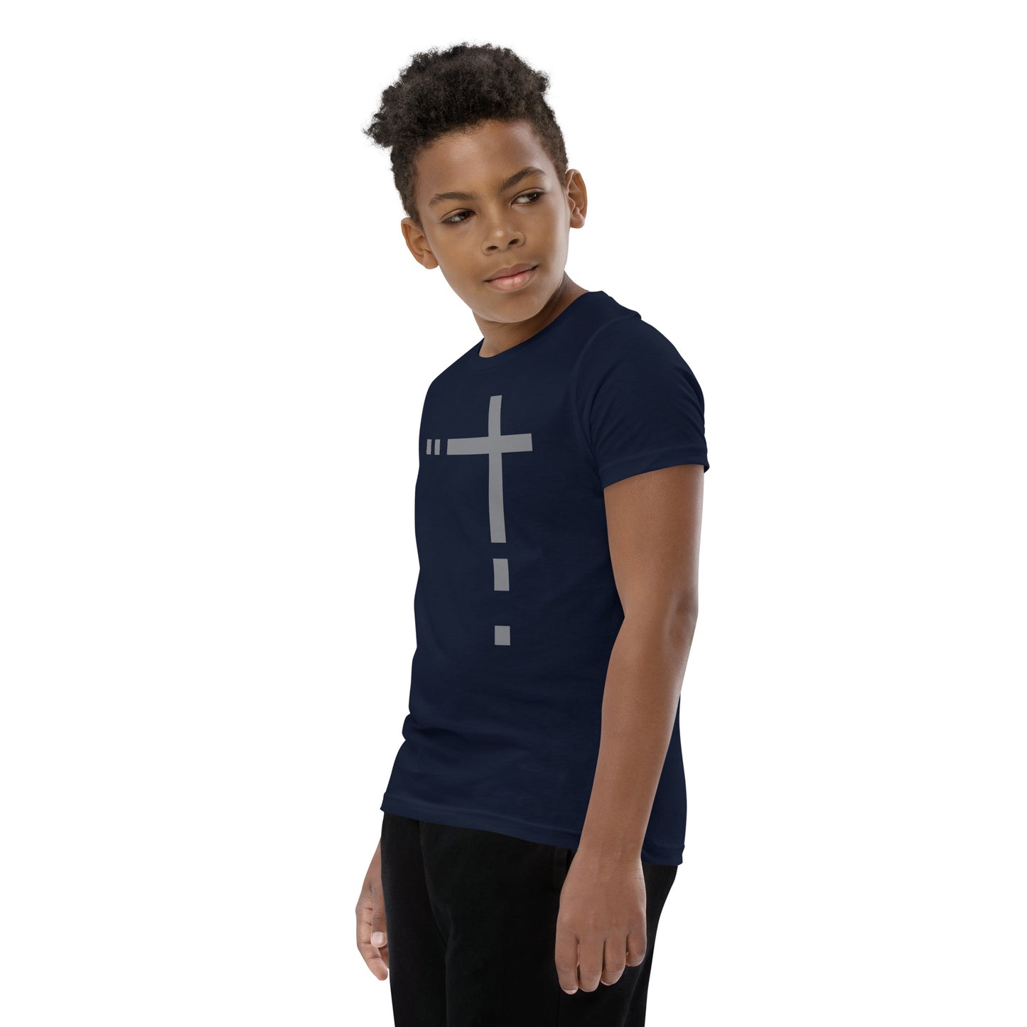 Minimalist Cross Youth T-Shirt