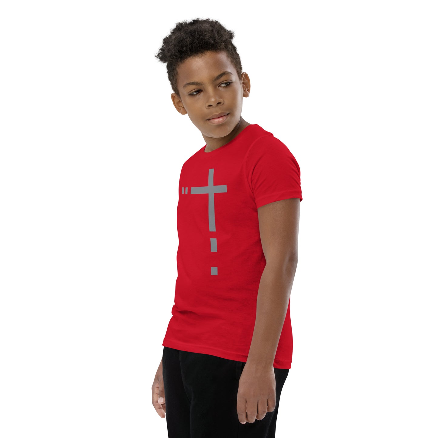 Minimalist Cross Youth T-Shirt
