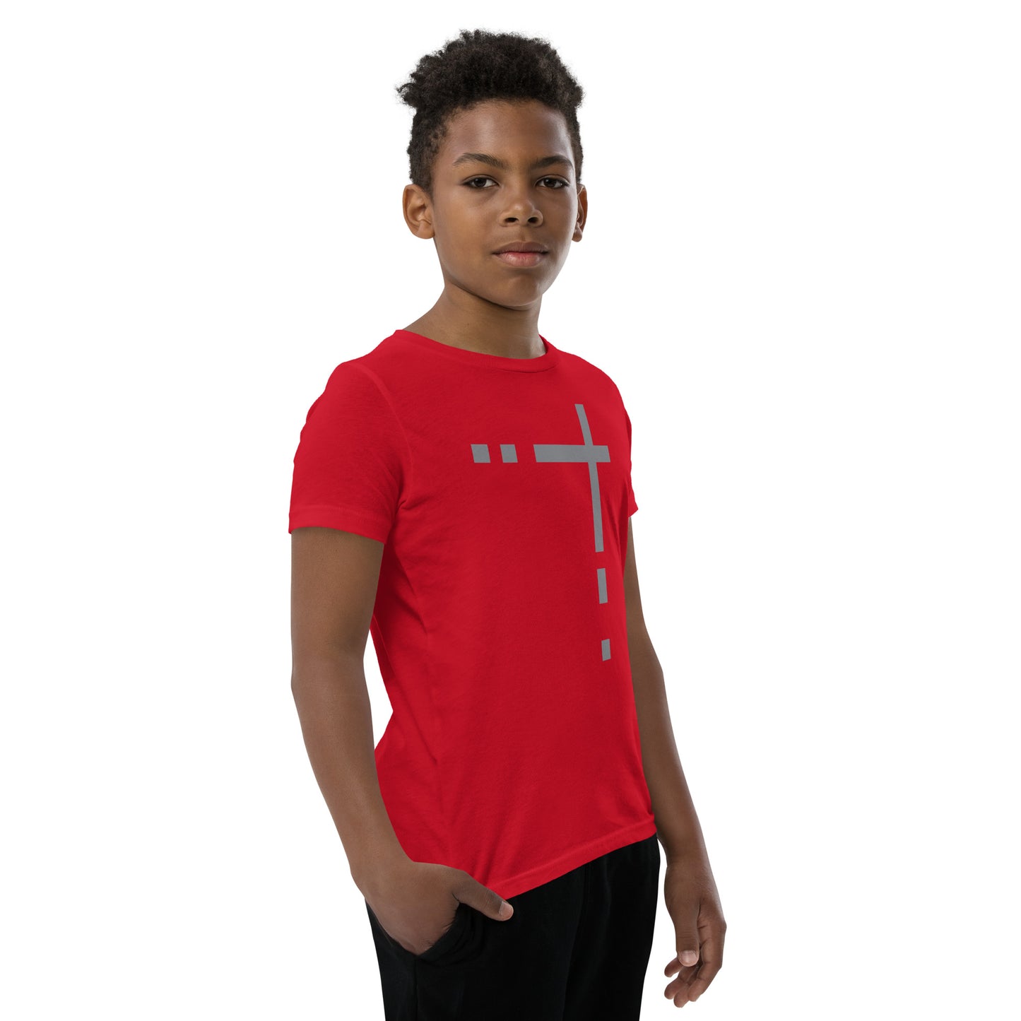 Minimalist Cross Youth T-Shirt