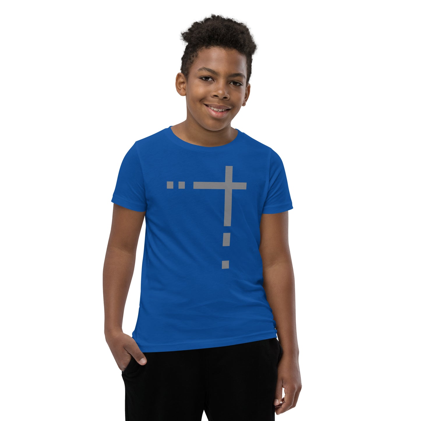 Minimalist Cross Youth T-Shirt