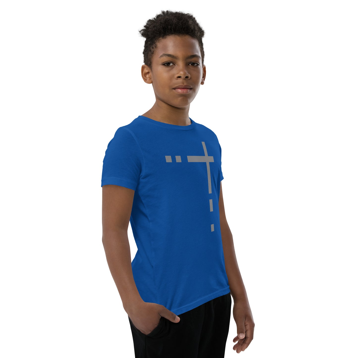 Minimalist Cross Youth T-Shirt