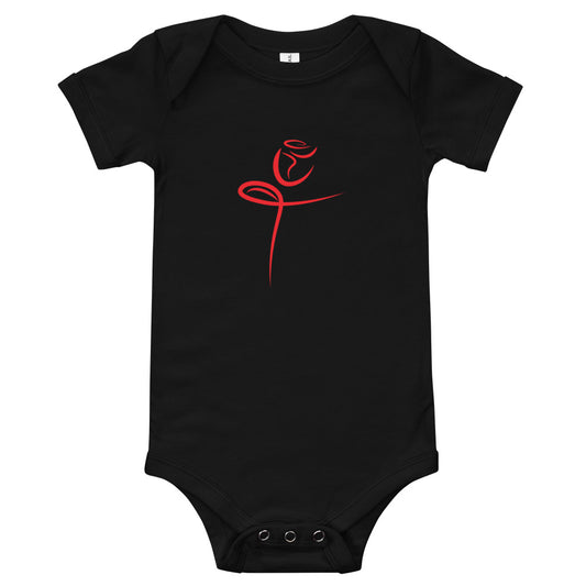Rose Cross Onesie