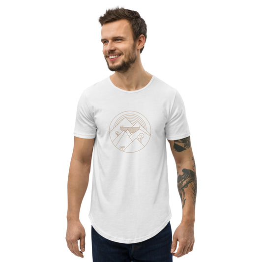 Noah's ark Men's Curved Hem T-Shirt